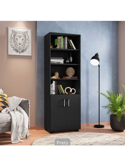 Livreiro Com Portas Pequenas