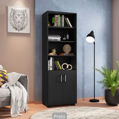 Livreiro Com Portas Pequenas